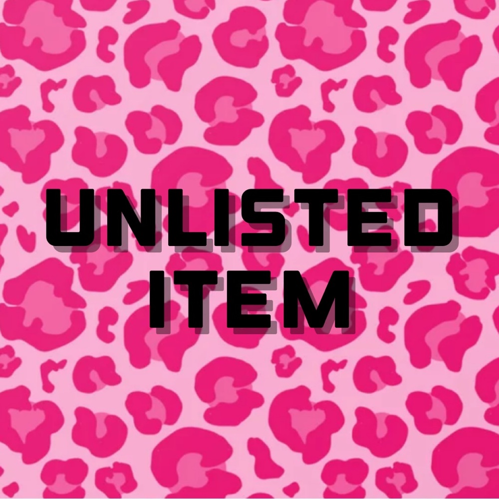 Unlisted item for live show